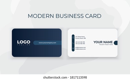 Modern and creative business card design
