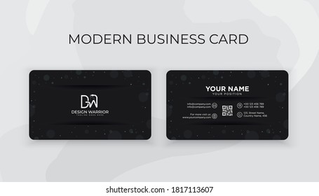 Modern and creative business card design