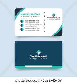 Modern and creative business card design
