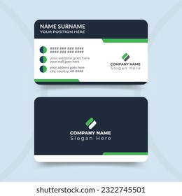 Modern and creative business card design