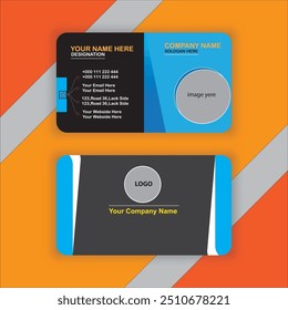 Modern creative business card design