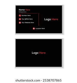 Modern And Creative Business Card Design.