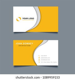 Modern creative business card elegant design template layout For presentation branding, corporate identity, advertising, personal identity, stationery. Vector illustration print design template

