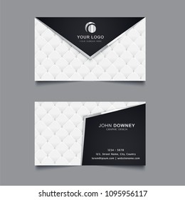 Modern creative business card elegant design template layout For presentation branding, corporate identity, advertising, personal identity, stationery. Vector illustration print design template

