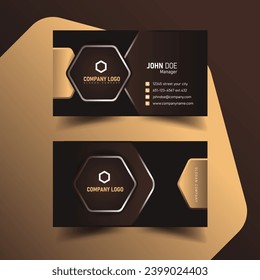 modern creative business card and name card,horizontal simple clean template vector design