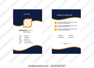  modern creative business card and name card, simple clean template vector design, 