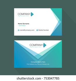 modern creative business card and name card,horizontal simple clean template vector design, layout in rectangle size.