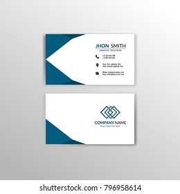 Modern creative business card and name card, simple clean template