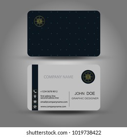 Modern creative business card template