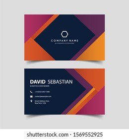 Modern creative business card template. Visiting card set with abstract pattern. For art template design, list, page, banner, idea, cover, booklet, print, flyer, book, blank, card, ad, sign, sheet.