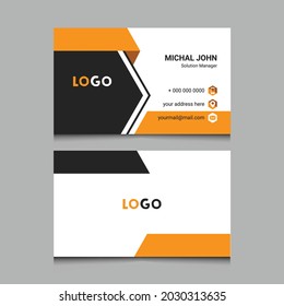 Modern and creative business card template