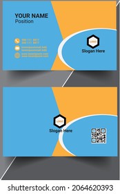 Modern and creative business card template