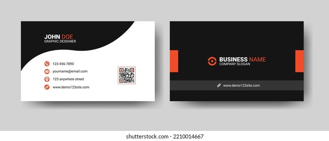 Diseño moderno y creativo de plantillas de tarjetas de visita.