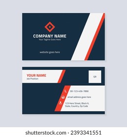 Modern Creative Business Card Template, Developer Designer Visiting Card Design	