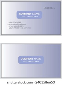 Modern and Creative Business Card Template