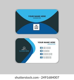 Modern creative business card template