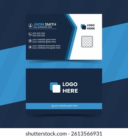 Modern creative business card template