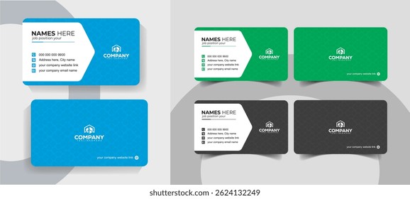  Modern Creative Business Card Template for Professionals