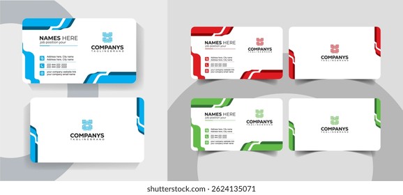 Modern Creative Business Card Template for Professionals
