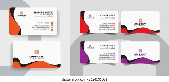 Modern Creative Business Card Template for Professionals