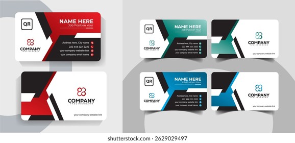 Modern Creative Business Card Template for Professionals