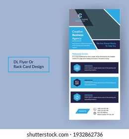 Modernes und kreatives Design für DL-Flyer oder Rack-Card-Design