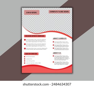 Modernes kreatives Business Flyer Design | Corporate Business Flyer Vorlage Design, einzigartiges Flyer Design.