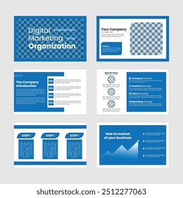 Modern creative business presentation slides template design. modern presentation slides layout concept, Infographic elements template set, web and print slider, landing page, annual company report