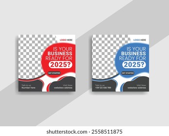 Modern And Creative Business Social Media Post Design Templet
