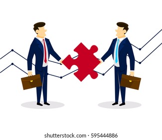 Modern Creative Business Strategy Illustration Concept - Creative Problem Solving