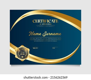 Certificado moderno y creativo para su negocio