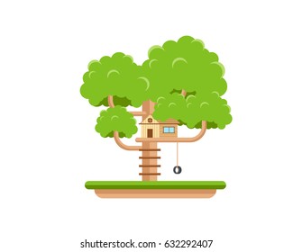 Modern Creative Children Education In Nature Logo