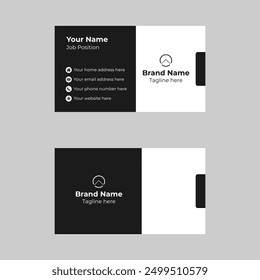 Modern Creative Clean Awesome Elegant Business Card Design Template.