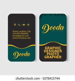 Modern Creative and Clean Business Card Template