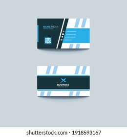  Plantilla moderna de tarjetas de visita creativa y limpia
