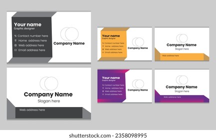 Modern Creative and Clean Business Card Template