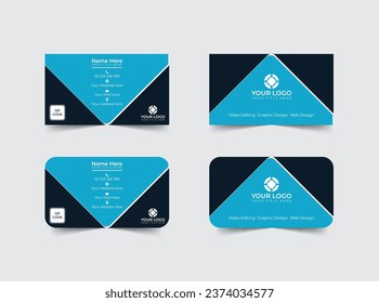  Modernes kreatives und sauberes Business Card-Design