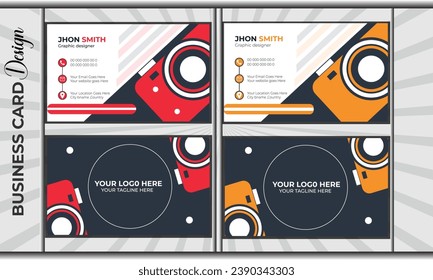 Modern Creative and Clean Business Card Template design