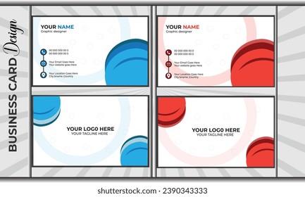 Modern Creative and Clean Business Card Template design