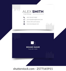 Modern Creative and Clean Business Card Template ready print