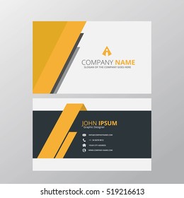 Modern Creative and Clean Business Card Design Print Templates. Flat Style Vector Illustration