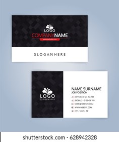 Modern Creative Clean Business Card Template, Illustration Vector 10