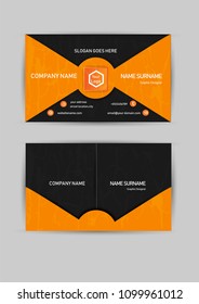 Modern Creative and Clean Business Card-vector