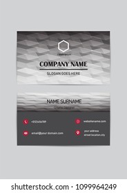 Modern Creative and Clean Business Card-vector