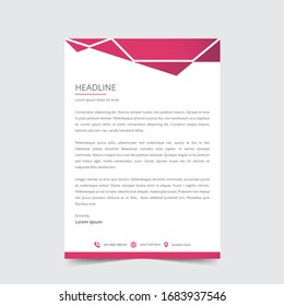 Modern Creative & Clean Corporate Business style letterhead design templates for company project.Ready for  professional,vector,illustration,elegant,abstract,identity,blue,black,white colorful more.