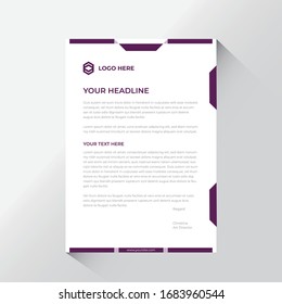 Modern Creative & Clean Corporate Business style letterhead design templates for company project.Ready for  professional,vector,illustration,elegant,abstract,identity,blue,black,white colorful more.