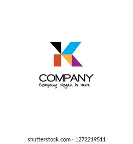 Modern and creative company logo vector template