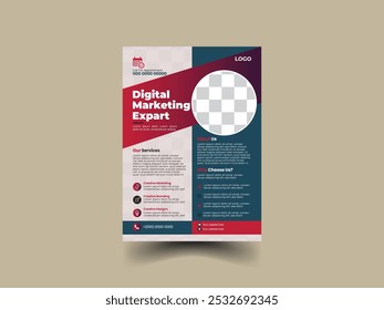 Modern and Creative Corporate Flyer Layout