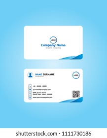 Modern, Creative, Corporate and Professional Double-Sided Business Card Template