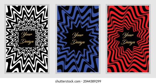Modern creative cover design set. Creative collection for business background page, brochure template, booklet